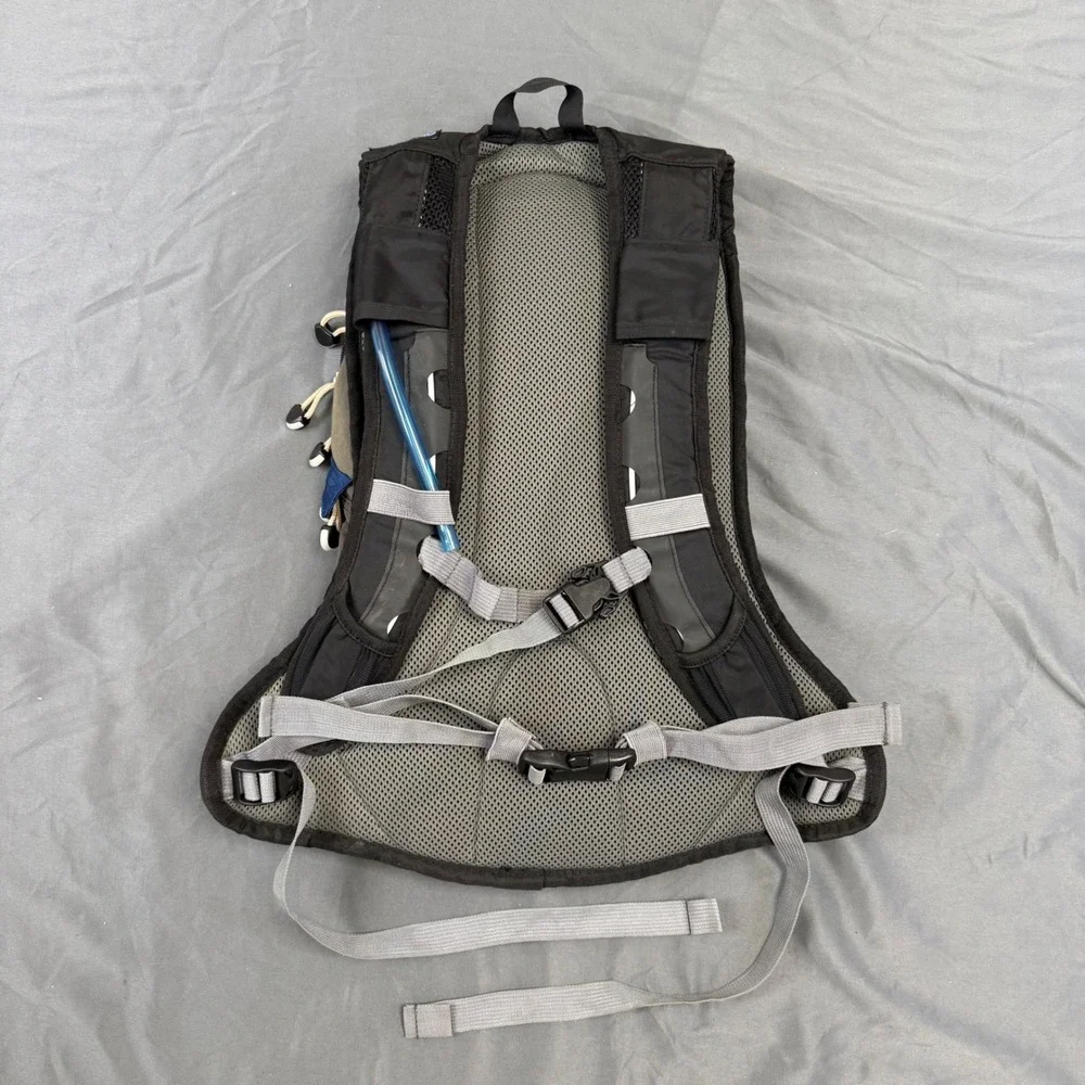 JanSport Nalgene Hydration Backpack Blue Grey Hiking Trail Running Pack